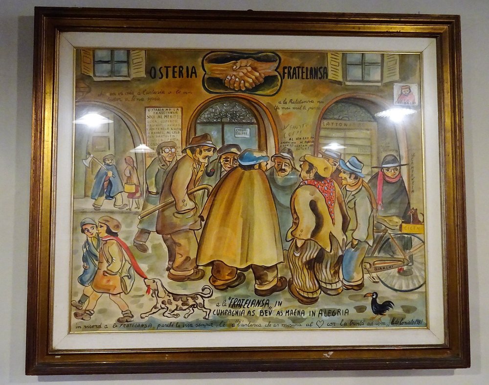 Ingresso dell'osteria